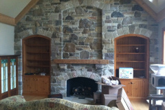 FieldstoneFireplace_Bookshelves