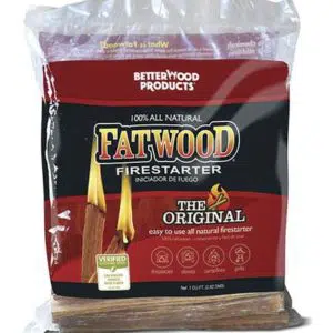 100% All-Natural Fatwood Firestarters