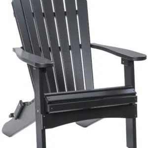 Black Folding Adirondack Chairs
