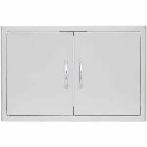 Blaze Stainless Steel Enclosed Dry Storage Cabinet with Shelf