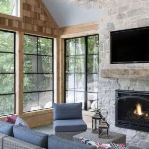 6000 Series 36" Gas DV Fireplace