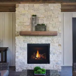 Slim Line Series Gas DV Fireplace