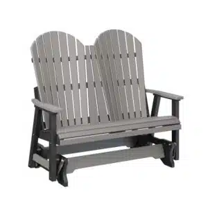 Light Grey On Black Double Glider