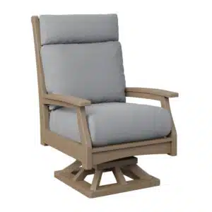 Classic Terrace High Back Swivel Rocker