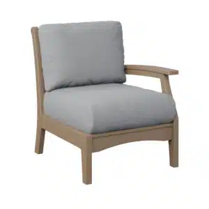Classic Terrace Left Arm Sectional Club Chair