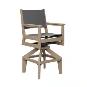 Mayhew Sling Swivel Bar Chair